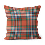 Plaid Pillow MacFarlane Ancient Tartan Plaid Throw Pillow Home Decor Plaid Christmas Pillows - Scotstee Shop