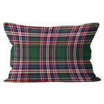 Plaid Pillow MacFarlane Hunting Modern Tartan Plaid Throw Pillow Home Decor Plaid Christmas Pillows - Scotstee Shop
