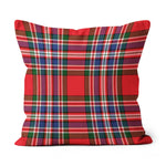 Plaid Pillow MacFarlane Modern Tartan Plaid Throw Pillow Home Decor Plaid Christmas Pillows - Scotstee Shop