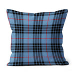Plaid Pillow MacKie Blue Tartan Plaid Throw Pillow Home Decor Plaid Christmas Pillows - Scotstee Shop