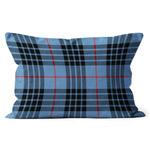 Plaid Pillow MacKie Blue Tartan Plaid Throw Pillow Home Decor Plaid Christmas Pillows - Scotstee Shop