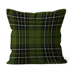 Plaid Pillow MacLean Hunting Tartan Plaid Throw Pillow Home Decor Plaid Christmas Pillows - Scotstee Shop