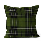 Plaid Pillow MacLean Hunting Tartan Plaid Throw Pillow Home Decor Plaid Christmas Pillows - Scotstee Shop