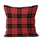 Plaid Pillow MacQueen Plaid Throw Pillow Home Decor Plaid Christmas Pillows - Scotstee Shop