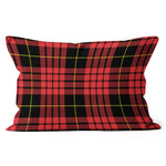 Plaid Pillow MacQueen Plaid Throw Pillow Home Decor Plaid Christmas Pillows - Scotstee Shop
