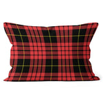 Plaid Pillow MacQueen Plaid Throw Pillow Home Decor Plaid Christmas Pillows - Scotstee Shop