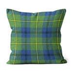 Plaid Pillow Marjoribanks Ancient Tartan Plaid Throw Pillow Home Decor Plaid Christmas Pillows - Scotstee Shop