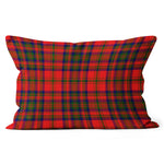 Plaid Pillow Matheson Red Tartan Plaid Throw Pillow Home Decor Plaid Christmas Pillows - Scotstee Shop