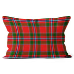Plaid Pillow Maule Red Tartan Plaid Throw Pillow Home Decor Plaid Christmas Pillows - Scotstee Shop
