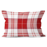 Plaid Pillow Menzies Red Tartan Plaid Throw Pillow Home Decor Plaid Christmas Pillows - Scotstee Shop