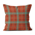 Plaid Pillow Morrison Red Ancient Tartan Plaid Throw Pillow Home Decor Plaid Christmas Pillows - Scotstee Shop
