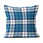 Plaid Pillow Muirhead Blue Tartan Plaid Throw Pillow Home Decor Plaid Christmas Pillows - Scotstee Shop