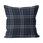 Plaid Pillow Navy Formal Dress Tartan Tartan Plaid Throw Pillow Home Decor Plaid Christmas Pillows - Scotstee Shop