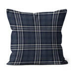Plaid Pillow Navy Formal Dress Tartan Tartan Plaid Throw Pillow Home Decor Plaid Christmas Pillows - Scotstee Shop