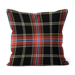 Plaid Pillow Norwegian Night Tartan Plaid Throw Pillow Home Decor Plaid Christmas Pillows - Scotstee Shop