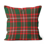 Plaid Pillow Princess Margaret Plaid Throw Pillow Home Decor Plaid Christmas Pillows - Scotstee Shop