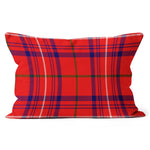 Plaid Pillow Rose Tartan Plaid Throw Pillow Home Decor Plaid Christmas Pillows - Scotstee Shop