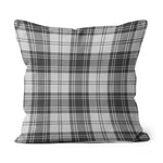 Plaid Pillow Sandilands Grey Plaid Throw Pillow Home Decor Plaid Christmas Pillows - Scotstee Shop