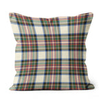 Plaid Pillow Stewart Dress Ancient Tartan Plaid Throw Pillow Home Decor Plaid Christmas Pillows - Scotstee Shop