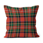Plaid Pillow Stewart Royal Modern Tartan Plaid Throw Pillow Home Decor Plaid Christmas Pillows - Scotstee Shop