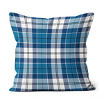 Plaid Pillow Strathclyde District Tartan Plaid Throw Pillow Home Decor Plaid Christmas Pillows - Scotstee Shop