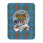 Scotstee Shop Tartan Plaid Blanket Agnew Ancient Clan Badge Scottish Tartan Plaid Sherpa Blanket, Tartan Blanket, Plaid Blanket, Scottish Blanket, Gift Christmas Blanket, Christmas Blanket, Mother Day Gift, Father Day Gift