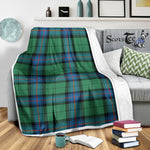 Scotstee Shop Tartan Plaid Blanket Armstrong Ancient Scottish Tartan Plaid Sherpa Blanket
