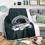 Scotstee Shop Tartan Plaid Blanket Baillie Hunting Clan Badge Scottish Tartan Plaid Sherpa Blanket, Tartan Blanket, Plaid Blanket, Scottish Blanket, Gift Christmas Blanket, Christmas Blanket, Mother Day Gift, Father Day Gift