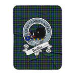 Scotstee Shop Tartan Plaid Blanket Baillie Hunting Clan Badge Scottish Tartan Plaid Sherpa Blanket, Tartan Blanket, Plaid Blanket, Scottish Blanket, Gift Christmas Blanket, Christmas Blanket, Mother Day Gift, Father Day Gift
