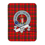 Scotstee Shop Tartan Plaid Blanket Bain Clan Badge Scottish Tartan Plaid Sherpa Blanket, Tartan Blanket, Plaid Blanket, Scottish Blanket, Gift Christmas Blanket, Christmas Blanket, Mother Day Gift, Father Day Gift
