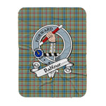 Scotstee Shop Tartan Plaid Blanket Balfour Clan Badge Scottish Tartan Plaid Sherpa Blanket, Tartan Blanket, Plaid Blanket, Scottish Blanket, Gift Christmas Blanket, Christmas Blanket, Mother Day Gift, Father Day Gift
