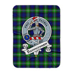 Scotstee Shop Tartan Plaid Blanket Bannerman Clan Badge Scottish Tartan Plaid Sherpa Blanket, Tartan Blanket, Plaid Blanket, Scottish Blanket, Gift Christmas Blanket, Christmas Blanket, Mother Day Gift, Father Day Gift