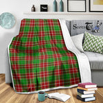 Scotstee Shop Tartan Plaid Blanket Baxter Modern Scottish Tartan Plaid Sherpa Blanket