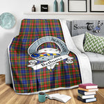 Scotstee Shop Tartan Plaid Blanket Bethune Clan Badge Scottish Tartan Plaid Sherpa Blanket, Tartan Blanket, Plaid Blanket, Scottish Blanket, Gift Christmas Blanket, Christmas Blanket, Mother Day Gift, Father Day Gift