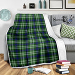 Scotstee Shop Tartan Plaid Blanket Blackadder Scottish Tartan Plaid Sherpa Blanket