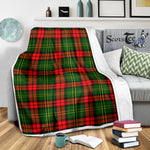 Scotstee Shop Tartan Plaid Blanket Blackstock Scottish Tartan Plaid Sherpa Blanket