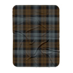 Scotstee Shop Tartan Plaid Blanket BlackWatch Weathered Scottish Tartan Plaid Sherpa Blanket