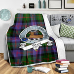 Scotstee Shop Tartan Plaid Blanket Blair Modern Clan Badge Scottish Tartan Plaid Sherpa Blanket, Tartan Blanket, Plaid Blanket, Scottish Blanket, Gift Christmas Blanket, Christmas Blanket, Mother Day Gift, Father Day Gift