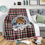 Scotstee Shop Tartan Plaid Blanket Borthwick Ancient Clan Badge Scottish Tartan Plaid Sherpa Blanket, Tartan Blanket, Plaid Blanket, Scottish Blanket, Gift Christmas Blanket, Christmas Blanket, Mother Day Gift, Father Day Gift
