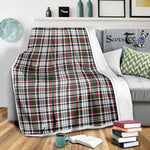 Scotstee Shop Tartan Plaid Blanket Borthwick Scottish Tartan Plaid Sherpa Blanket