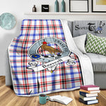 Scotstee Shop Tartan Plaid Blanket Boswell Modern Clan Badge Scottish Tartan Plaid Sherpa Blanket, Tartan Blanket, Plaid Blanket, Scottish Blanket, Gift Christmas Blanket, Christmas Blanket, Mother Day Gift, Father Day Gift