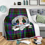 Scotstee Shop Tartan Plaid Blanket Brodie Hunting Clan Badge Scottish Tartan Plaid Sherpa Blanket, Tartan Blanket, Plaid Blanket, Scottish Blanket, Gift Christmas Blanket, Christmas Blanket, Mother Day Gift, Father Day Gift