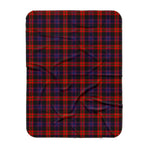 Scotstee Shop Tartan Plaid Blanket Broun Modern Scottish Tartan Plaid Sherpa Blanket