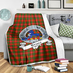 Scotstee Shop Tartan Plaid Blanket Bruce Clan Badge Scottish Tartan Plaid Sherpa Blanket, Tartan Blanket, Plaid Blanket, Scottish Blanket, Gift Christmas Blanket, Christmas Blanket, Mother Day Gift, Father Day Gift