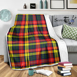 Scotstee Shop Tartan Plaid Blanket Buchanan Modern Scottish Tartan Plaid Sherpa Blanket