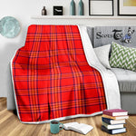 Scotstee Shop Tartan Plaid Blanket Burnett Modern Scottish Tartan Plaid Sherpa Blanket