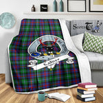 Scotstee Shop Tartan Plaid Blanket Calder Clan Badge Scottish Tartan Plaid Sherpa Blanket, Tartan Blanket, Plaid Blanket, Scottish Blanket, Gift Christmas Blanket, Christmas Blanket, Mother Day Gift, Father Day Gift