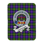 Scotstee Shop Tartan Plaid Blanket Cameron Clan Badge Scottish Tartan Plaid Sherpa Blanket, Tartan Blanket, Plaid Blanket, Scottish Blanket, Gift Christmas Blanket, Christmas Blanket, Mother Day Gift, Father Day Gift