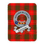 Scotstee Shop Tartan Plaid Blanket Cameron Modern Clan Badge Scottish Tartan Plaid Sherpa Blanket, Tartan Blanket, Plaid Blanket, Scottish Blanket, Gift Christmas Blanket, Christmas Blanket, Mother Day Gift, Father Day Gift