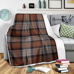 Scotstee Shop Tartan Plaid Blanket Cameron Of Erracht Weathered Scottish Tartan Plaid Sherpa Blanket